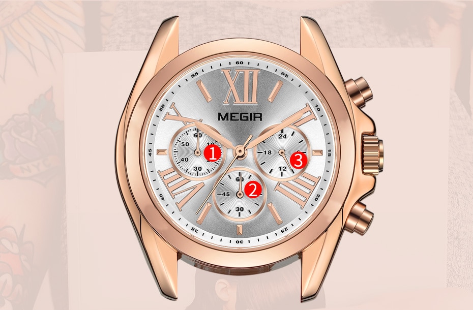 Women Watches Top Brand Luxury MEGIR Quartz Ladies Watch Bracelet Clock Lovers Relogio Reloj Mujer Zegarek Damski Montre Femme
