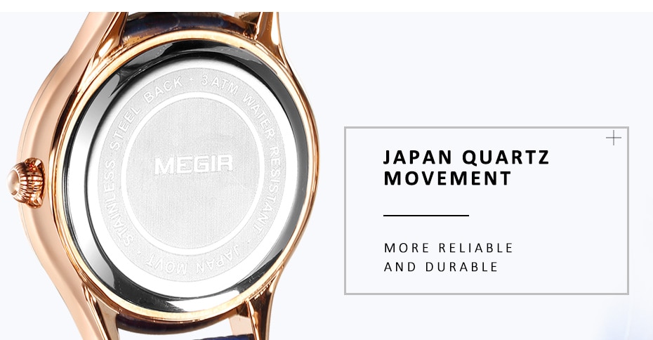 MEGIR Women Watches To Brand Luxury Diamond Ladies Watch Women Relogio Feminino Lovers Wrsitwatch Zegarek Damski Reloj Mujer