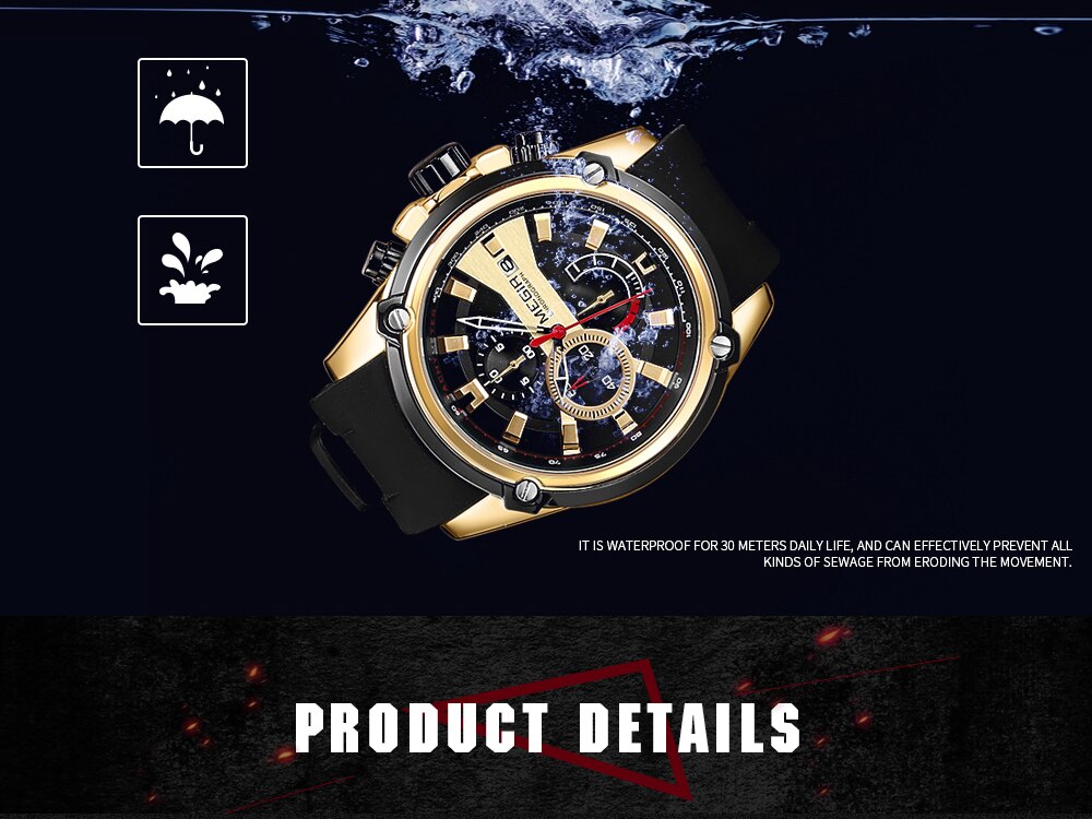 Chronograph Men Sport